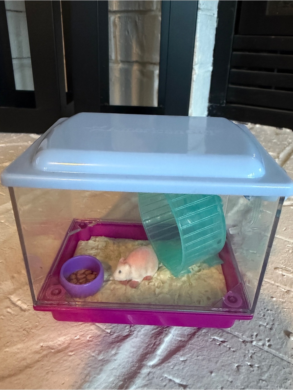 American Girl Hamster Cage and Hamster